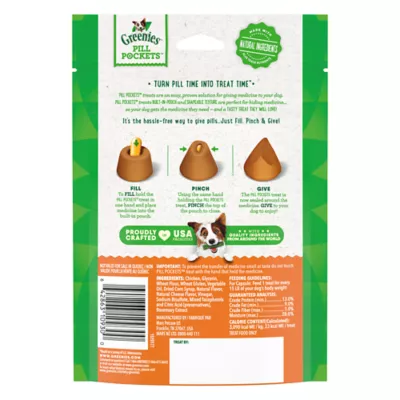 Product Greenies Pill Pockets Dog Treats for Capsules - Cheese