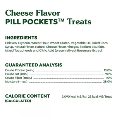 Product Greenies Pill Pockets Dog Treats for Capsules - Cheese