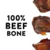 Dentley's® Nature's Chews Beef Knee Bone Dog Chew image thumbnail 5