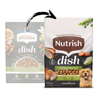 Product Rachael Ray Nutrish Dish Dry Dog Food All Life Stage - Chicken, Brown Rice