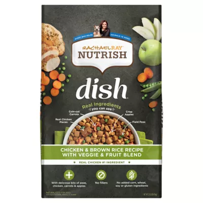 Rachael Ray Nutrish Dish Dry Dog Food All Life Stage Chicken Brown Rice