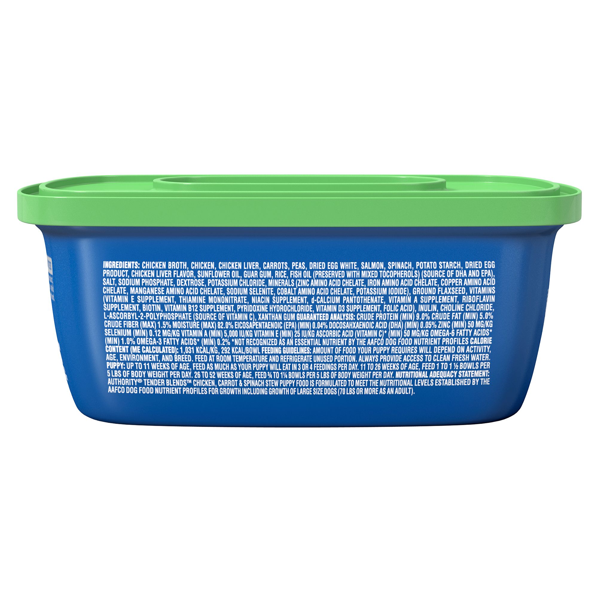 authority puppy tender blends