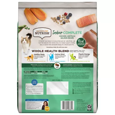 Product Rachael Ray Nutrish Dry Cat Food Adult - Chicken, Lentils, Salmon