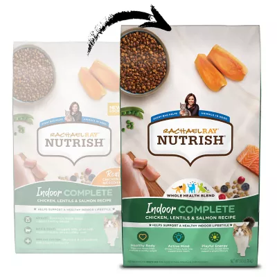 Product Rachael Ray Nutrish Dry Cat Food Adult - Chicken, Lentils, Salmon