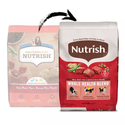 Product Rachael Ray Nutrish Whole Health Blend Adult Dry Dog Food - Beef, Pea, Brown Rice