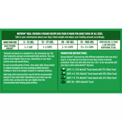 Product Rachael Ray Nutrish Dry Dog Food All Life Stage - Chicken, Veggies