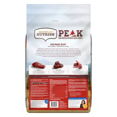 Rachael Ray Nutrish Peak Dry Dog Food All Life Stage Beef Venison Lamb