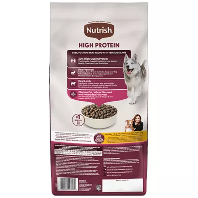 Product Rachael Ray Nutrish High Protein Dry Dog Food All Life Stage - Beef, Venison, Lamb