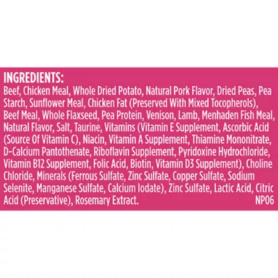 Product Rachael Ray Nutrish High Protein Dry Dog Food All Life Stage - Beef, Venison, Lamb