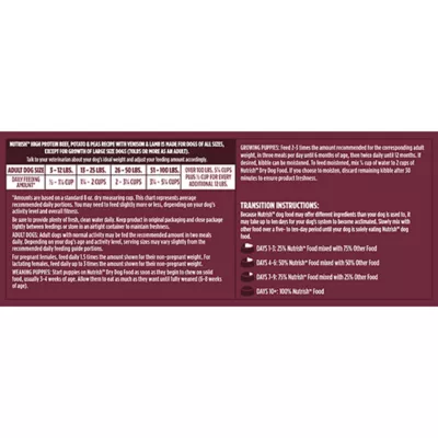 Product Rachael Ray Nutrish High Protein Dry Dog Food All Life Stage - Beef, Venison, Lamb