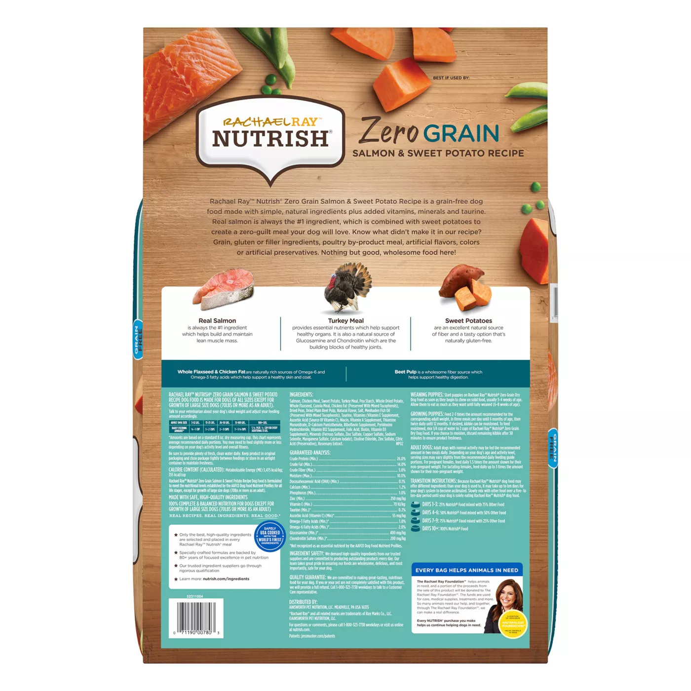 Rachael Ray Nutrish Zero Grain Dry Dog Food All Ages