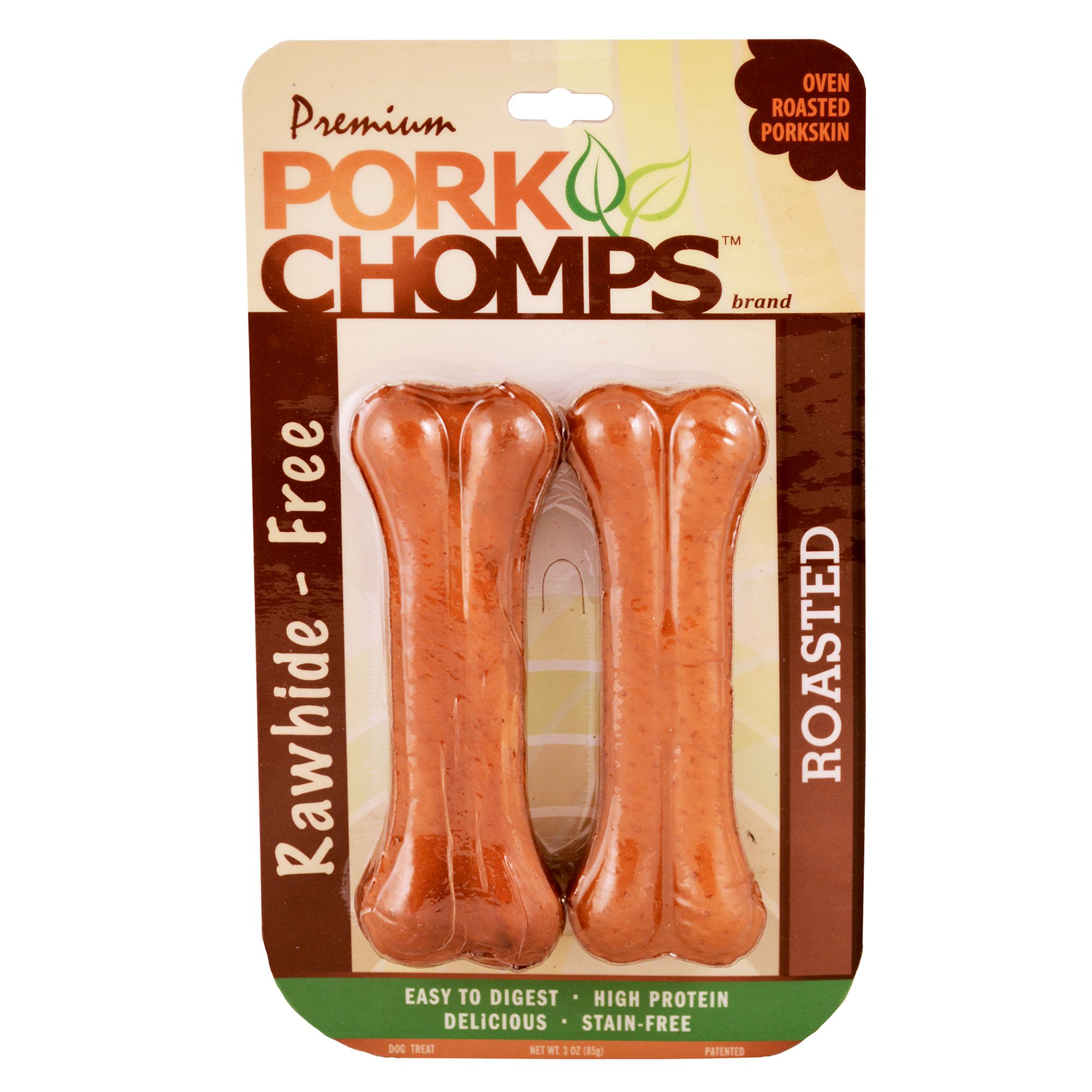 Pork Chomps™ Rawhide Free Pressed Bone Dog Treat dog Bones & Rawhide