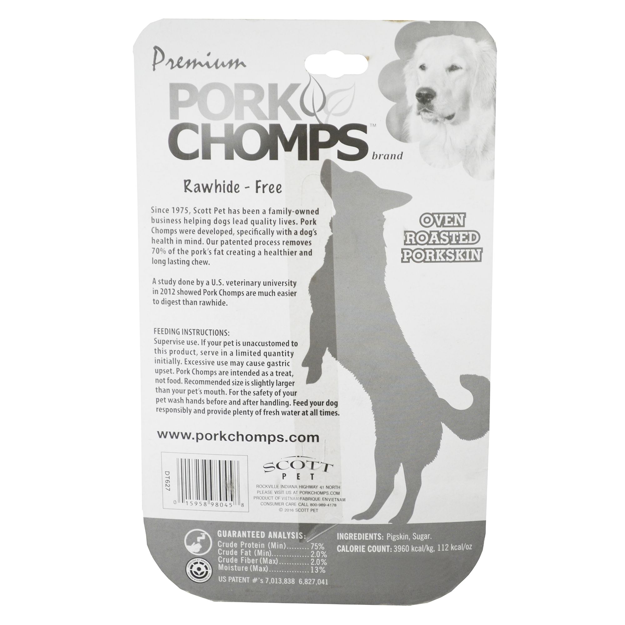 are pork chomps safe for dogs