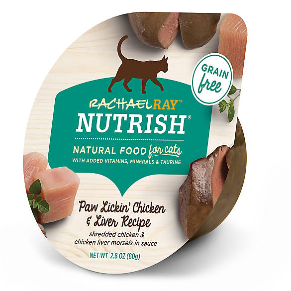 Rachael Ray™ Nutrish® Cat Food Natural, Grain Free, Paw Lickin