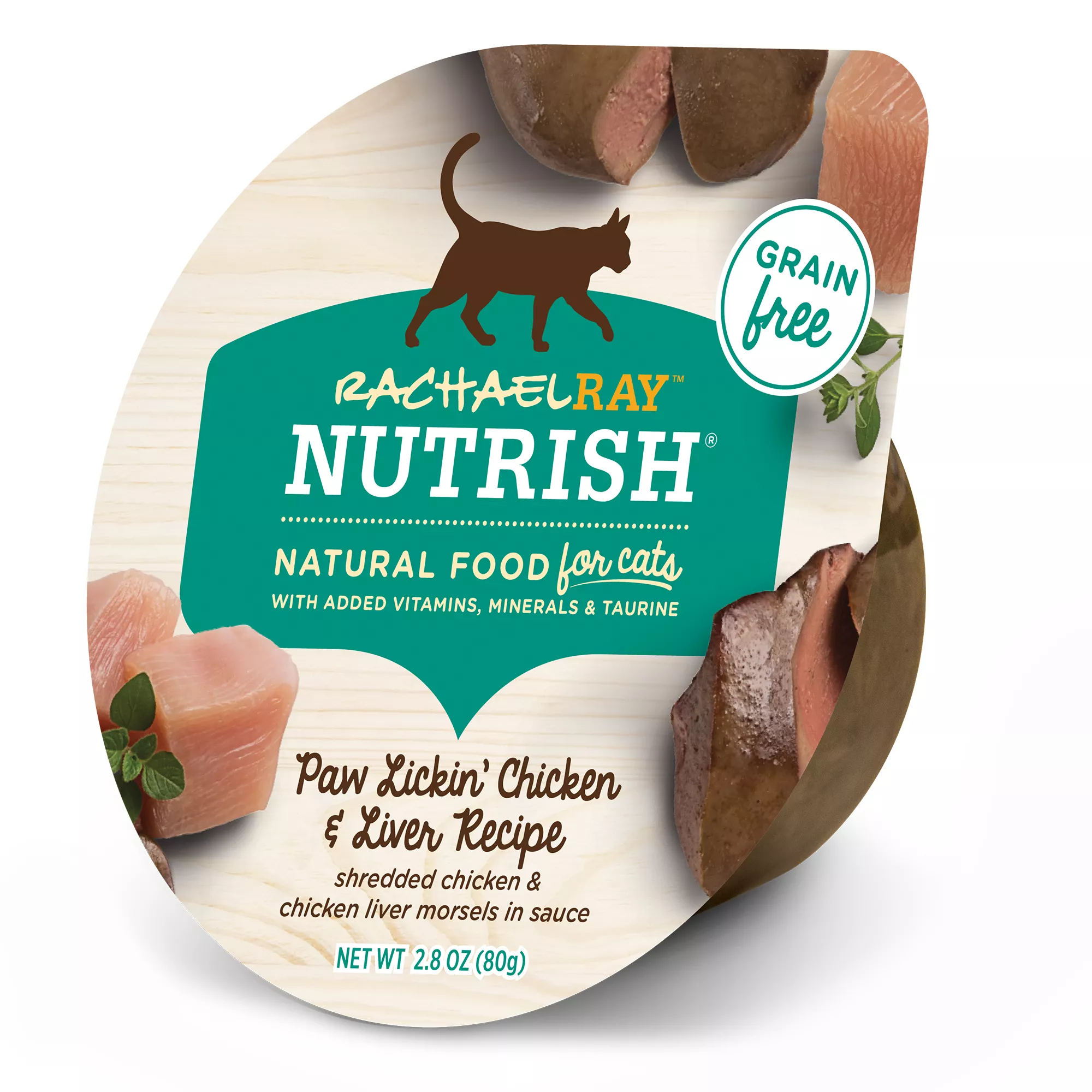 Rachael Ray Nutrish Wet Cat Food - Chicken, Liver