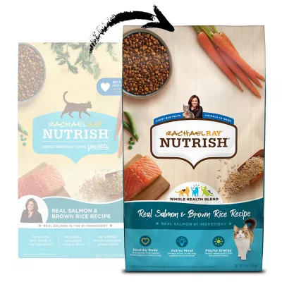 Product Rachael Ray Nutrish Dry Cat Food All Ages - Salmon, Brown Rice