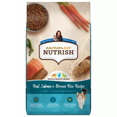 Product Rachael Ray Nutrish Dry Cat Food All Ages - Salmon, Brown Rice