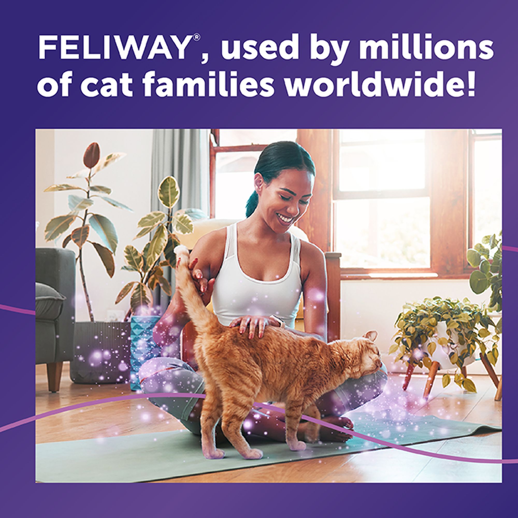 Feliway Cat Classic 30 Day Starter Kit Plug-In Diffuser & Refill, Calming Support, 48 ml - thumbnail 6