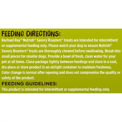 Product Rachael Ray Nutrish Savory Roasters Dog Treat All Ages - Chicken
