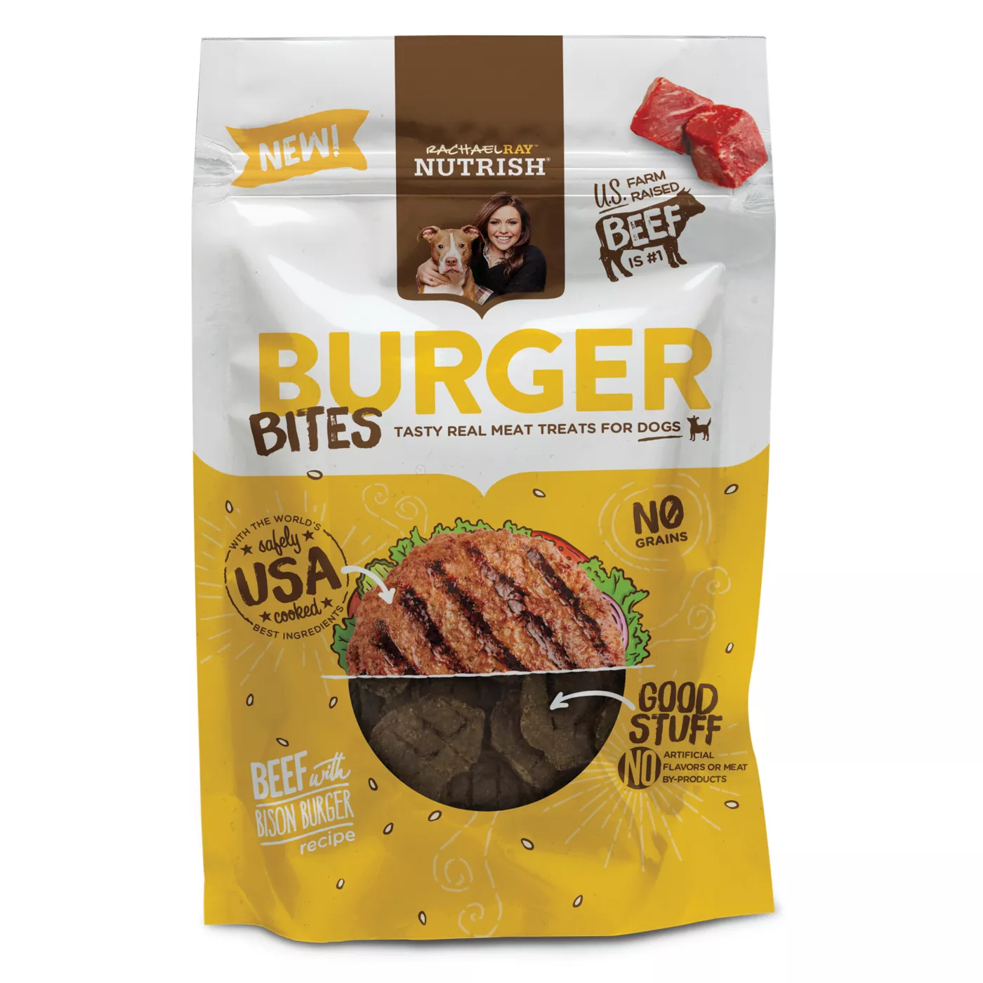 Rachael Ray Nutrish Dog Treat All Ages Beef
