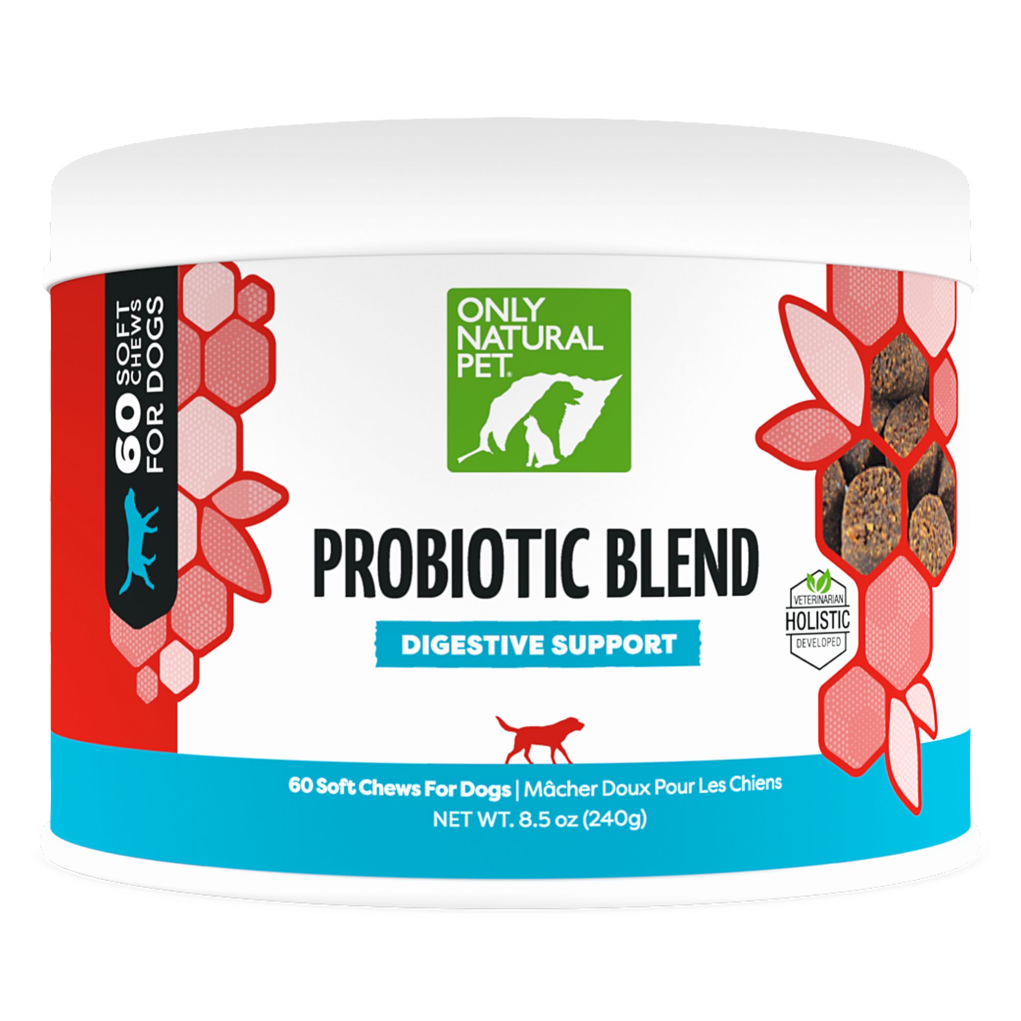 Only Natural Pet Probiotic Blend Digestive Support Soft Dog Chews