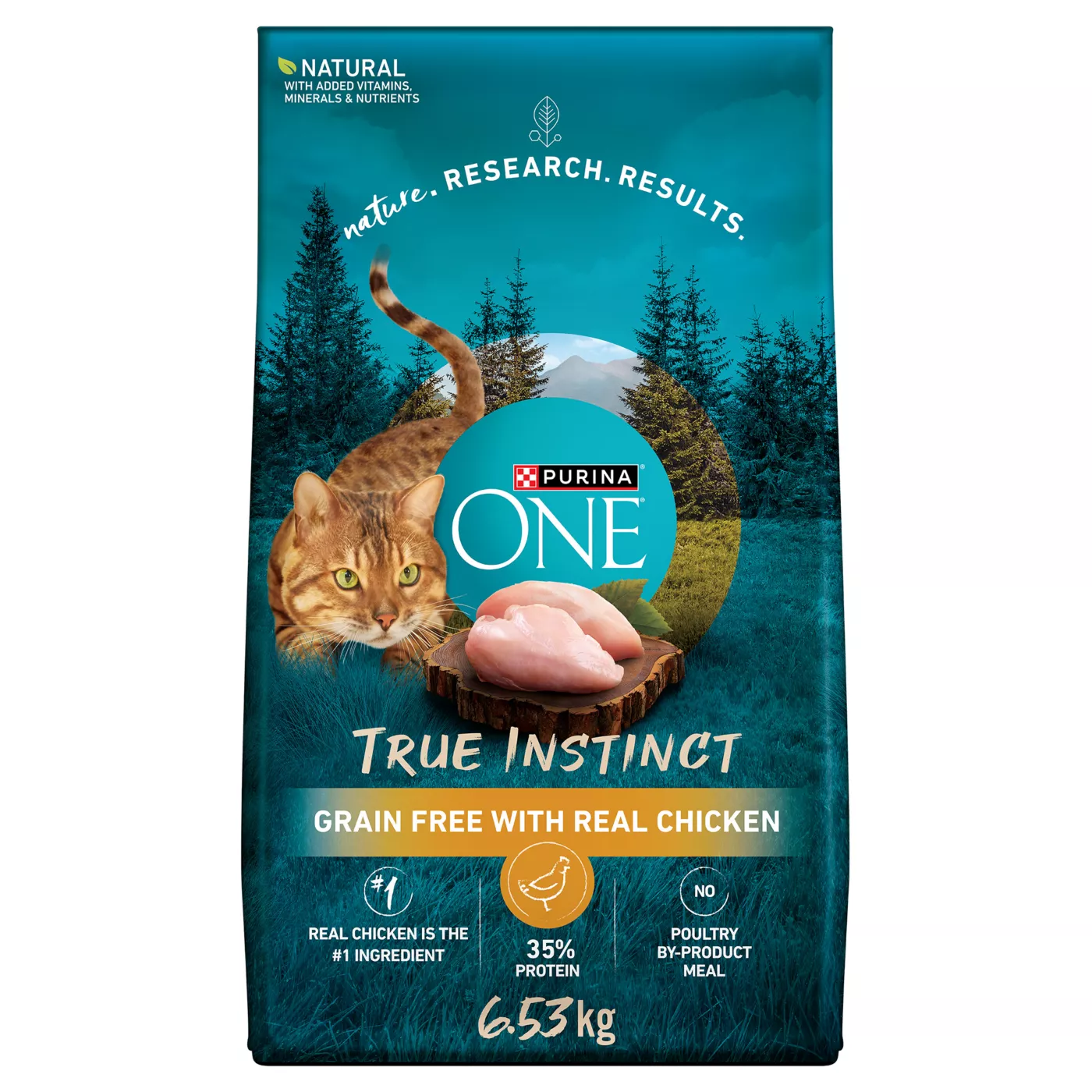 Purina one cat food 16 lb best sale