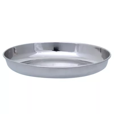 Product Whisker City® Stainless Steel Oval Cat Saucer, 1-cup