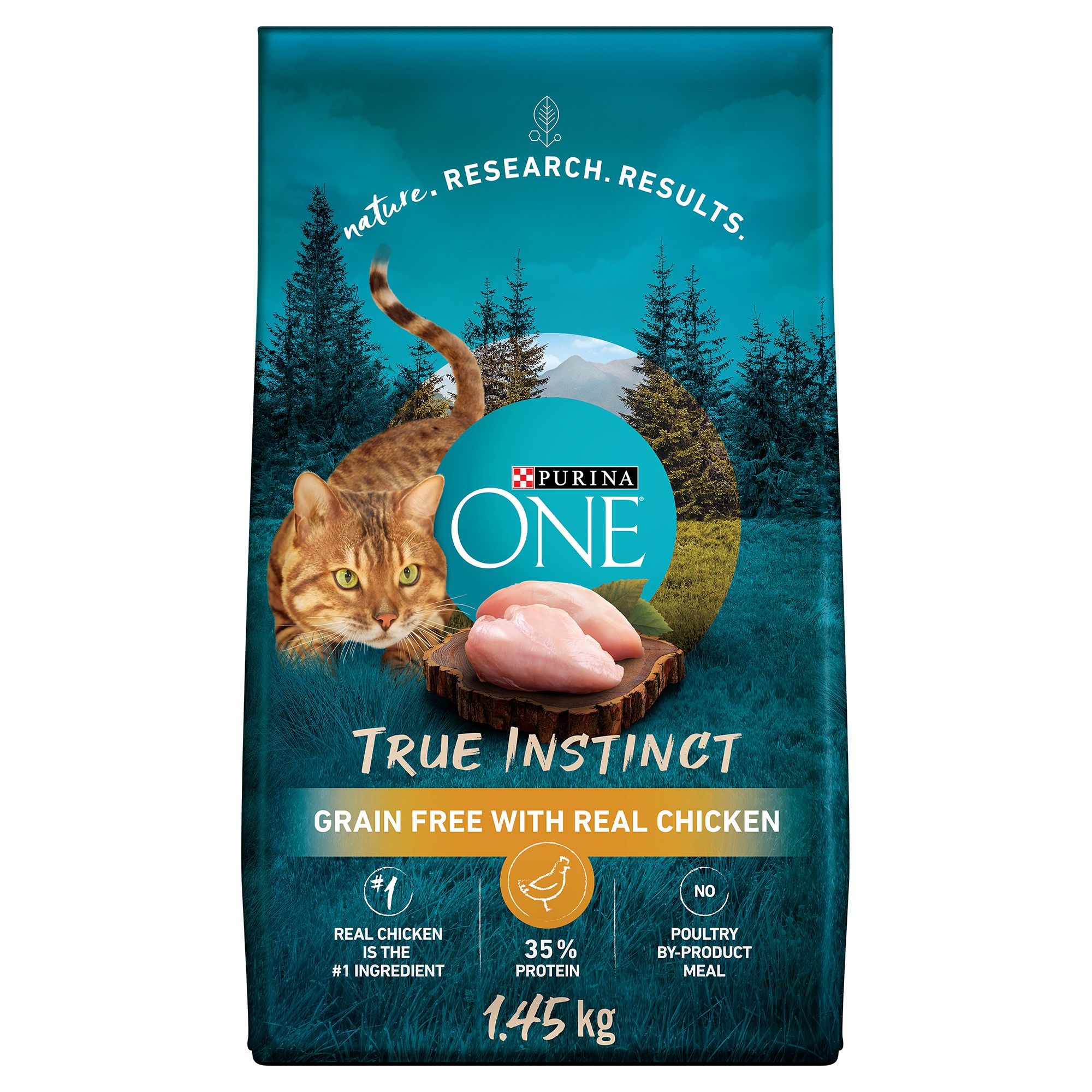 Purina One True Instinct Adult Cat Food Grain Free Chicken