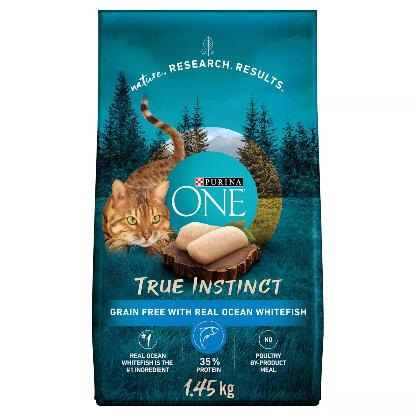 Purina One True Instinct Adult Cat Food Grain Free Coean Whitefish