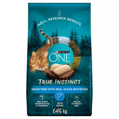 Product Purina One True Instinct Adult Cat Food - Grain Free, Coean Whitefish