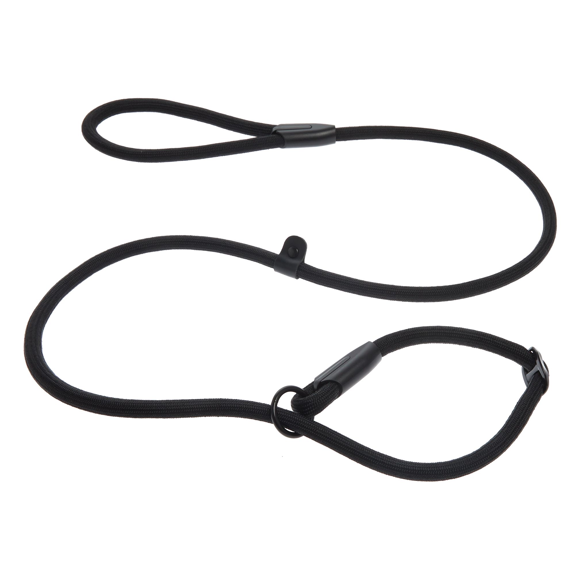 natural rope slip dog lead