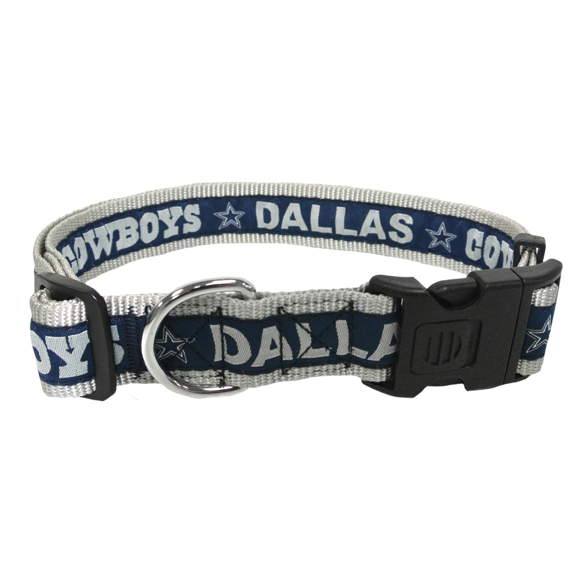 Dallas Cowboys Premium Pet Nylon Collar - Small