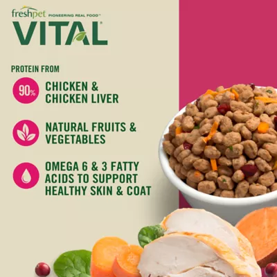 Product Freshpet® Vital™ Grain Free Complete Meals Small Breed All Life Stage Dog Food