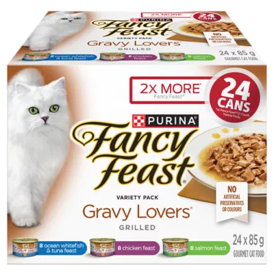 Product Fancy Feast® Gravy Lovers Wet Cat Food Variety Pack