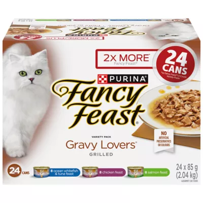 Product Fancy Feast® Gravy Lovers Wet Cat Food Variety Pack