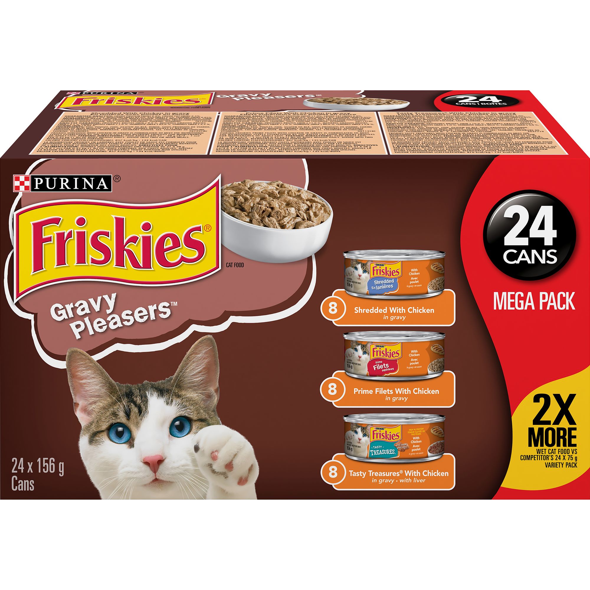 Friskies cat food gravy best sale