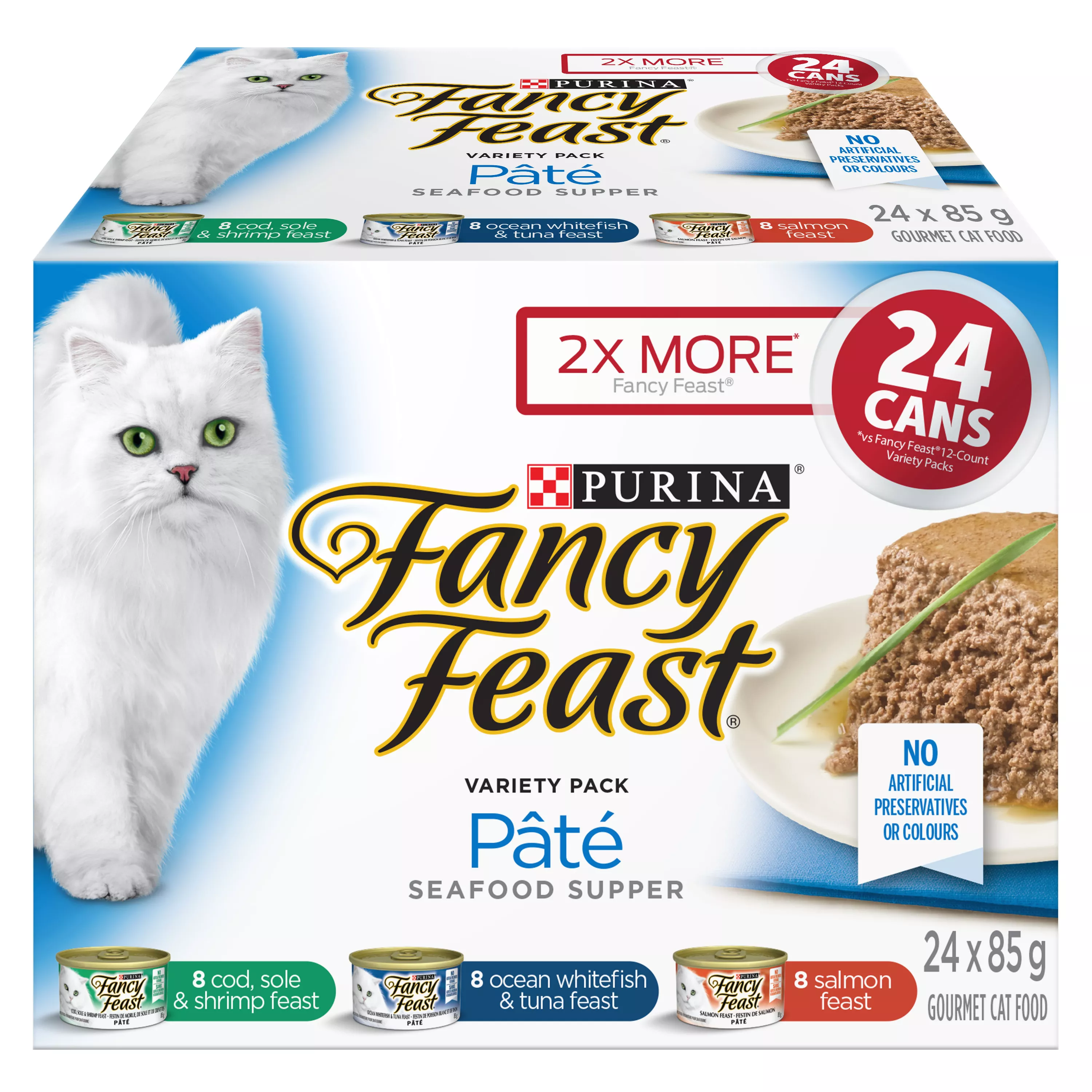 Fancy Feast® Pâté Wet Cat Food Variety Pack