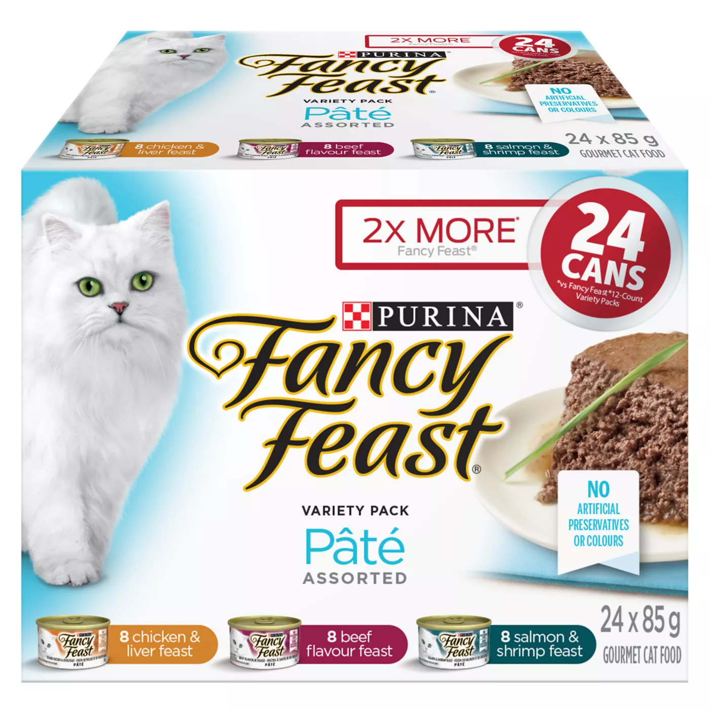 Fancy feast 24 cans hotsell