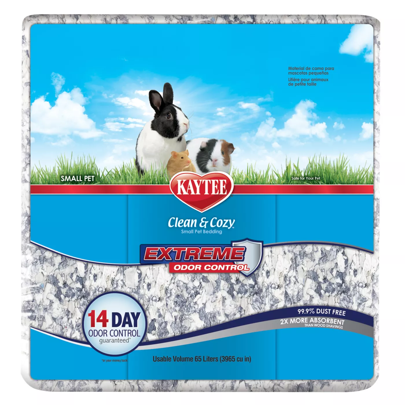 KAYTEE Clean Cozy Extreme Odor Control Small Pet Bedding