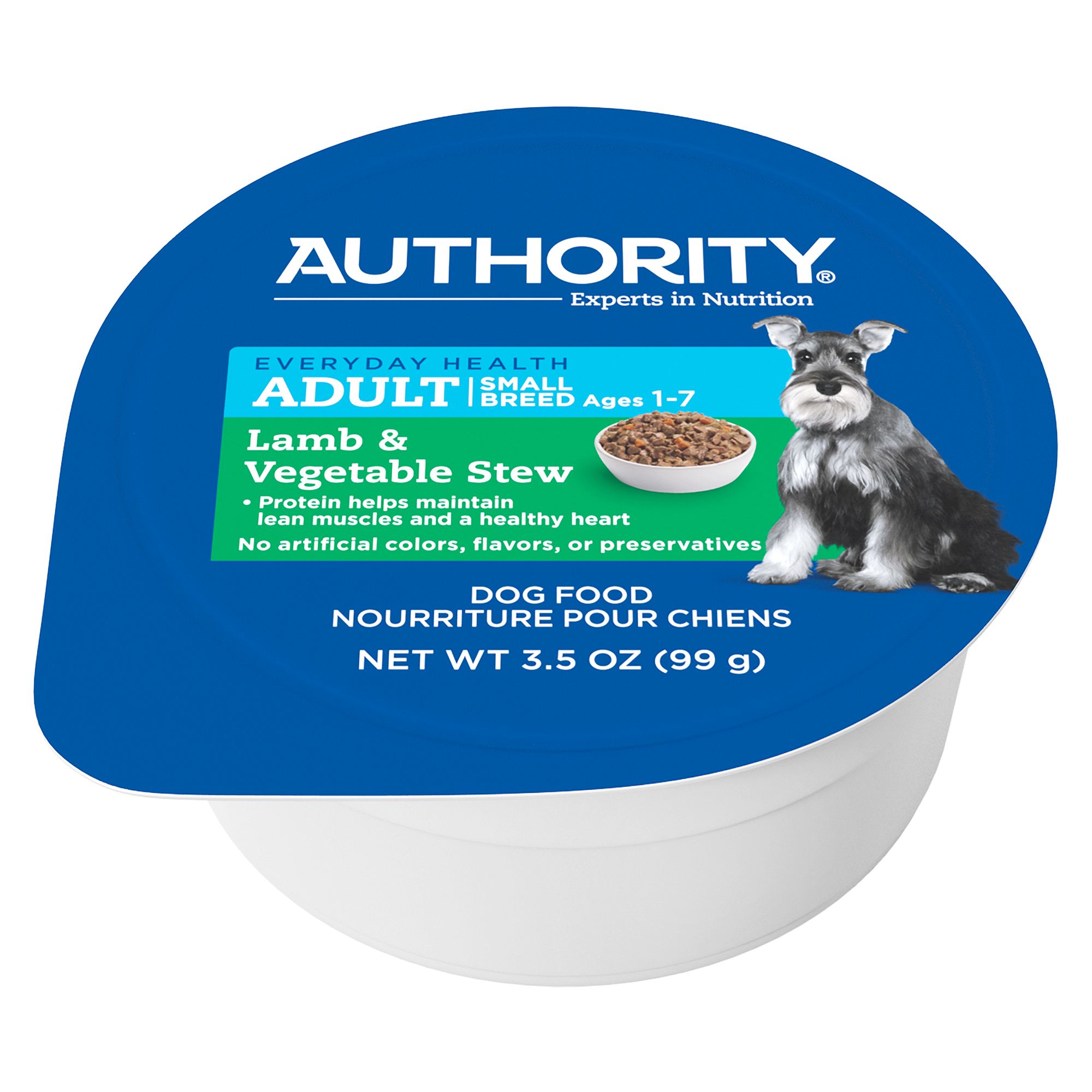 authority dog food small breed