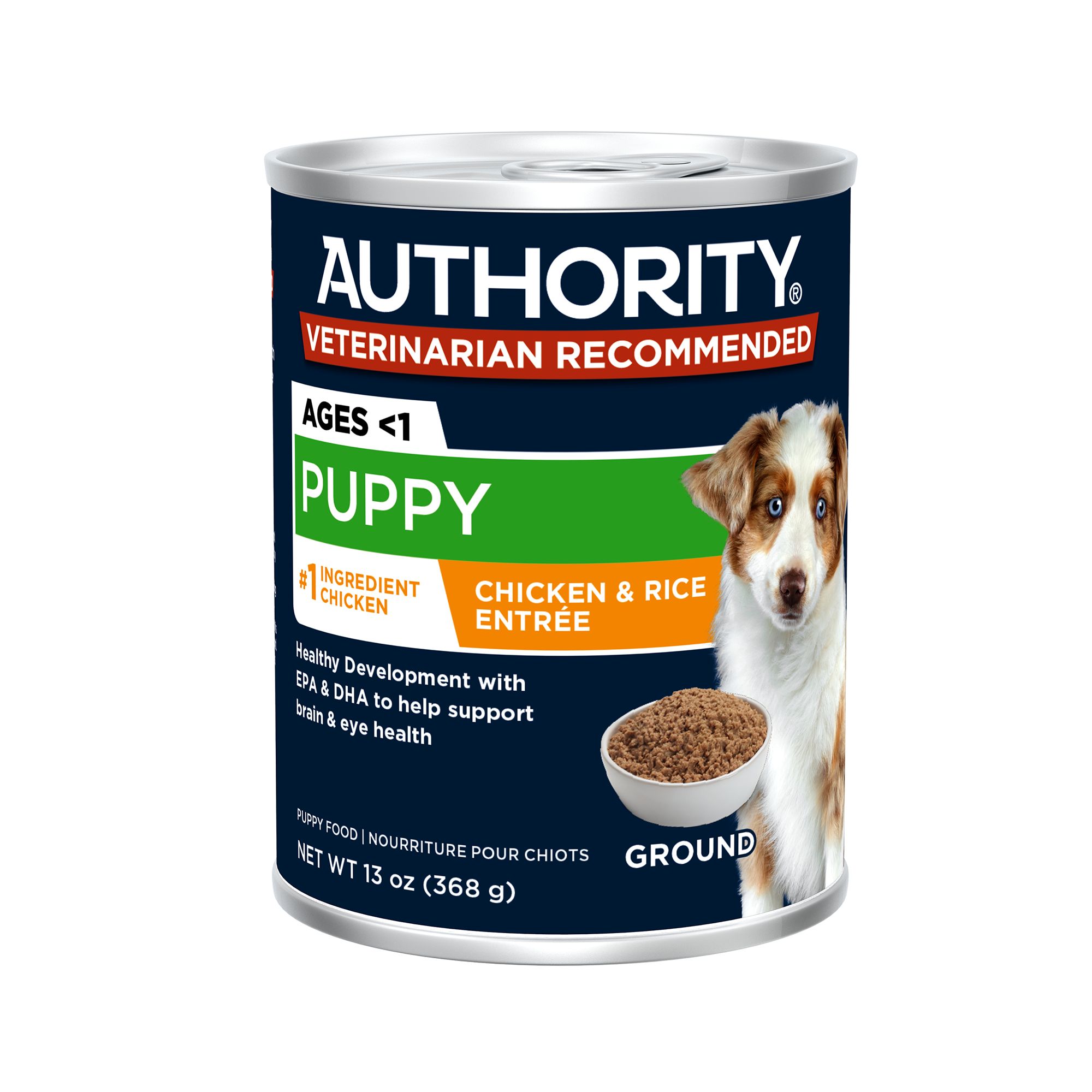 Authority Everyday Health Puppy Wet Dog Food 13 Oz. dog