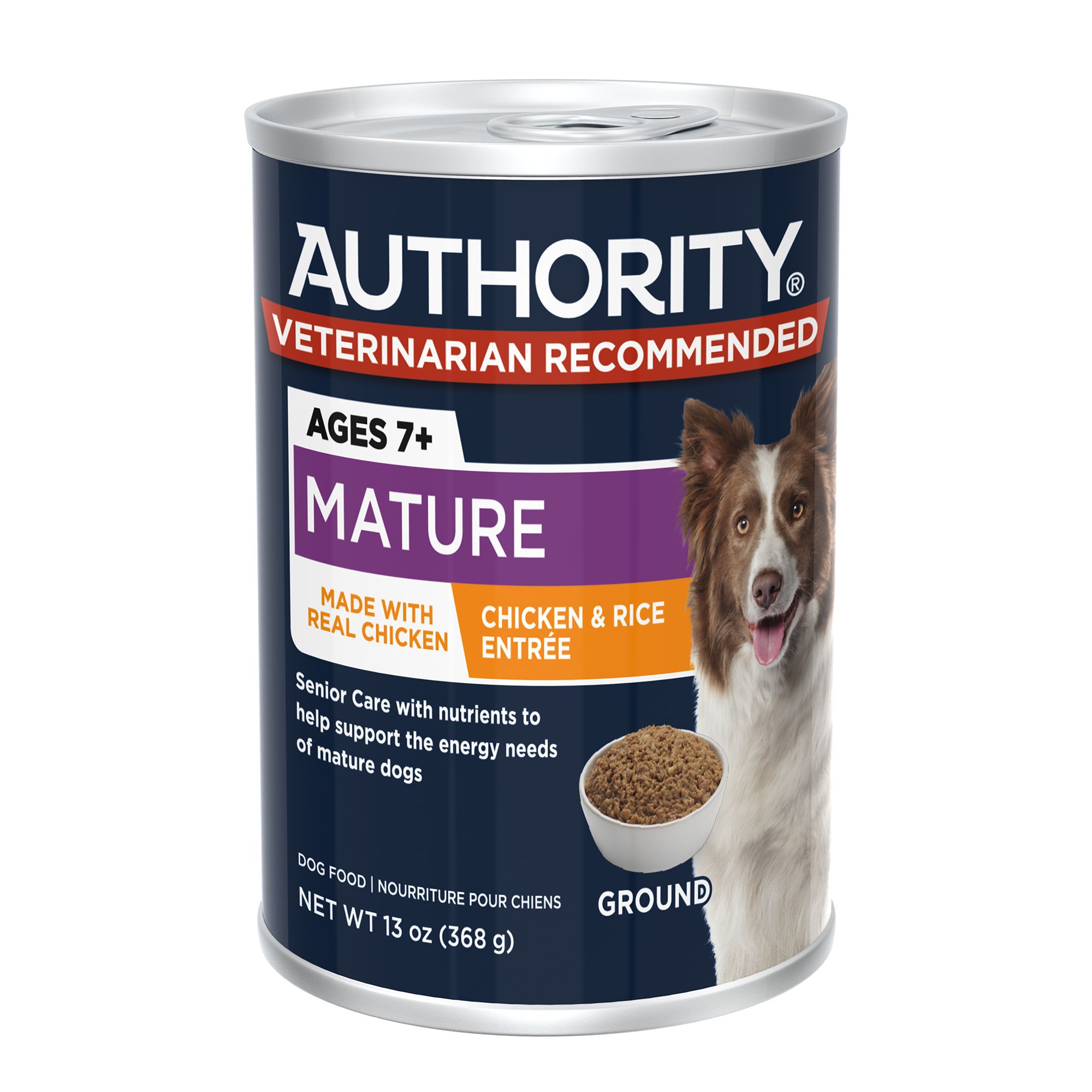 Authority Everyday Health Senior Wet Dog Food 13 Oz. dog