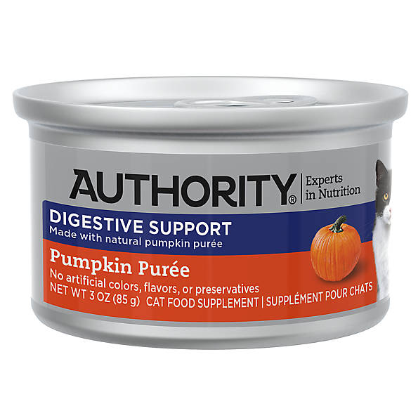Authority® Digestive Support Cat Food Supplement Pumpkin cat Food