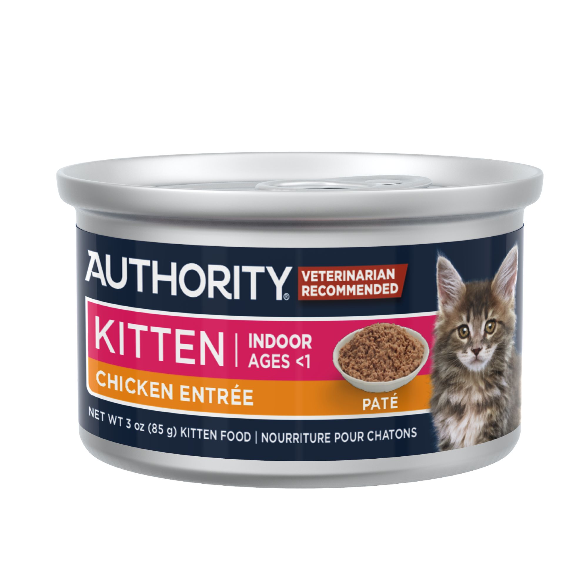 Authority Everyday Health Kitten Cat Wet Food 5.5 Oz Pate