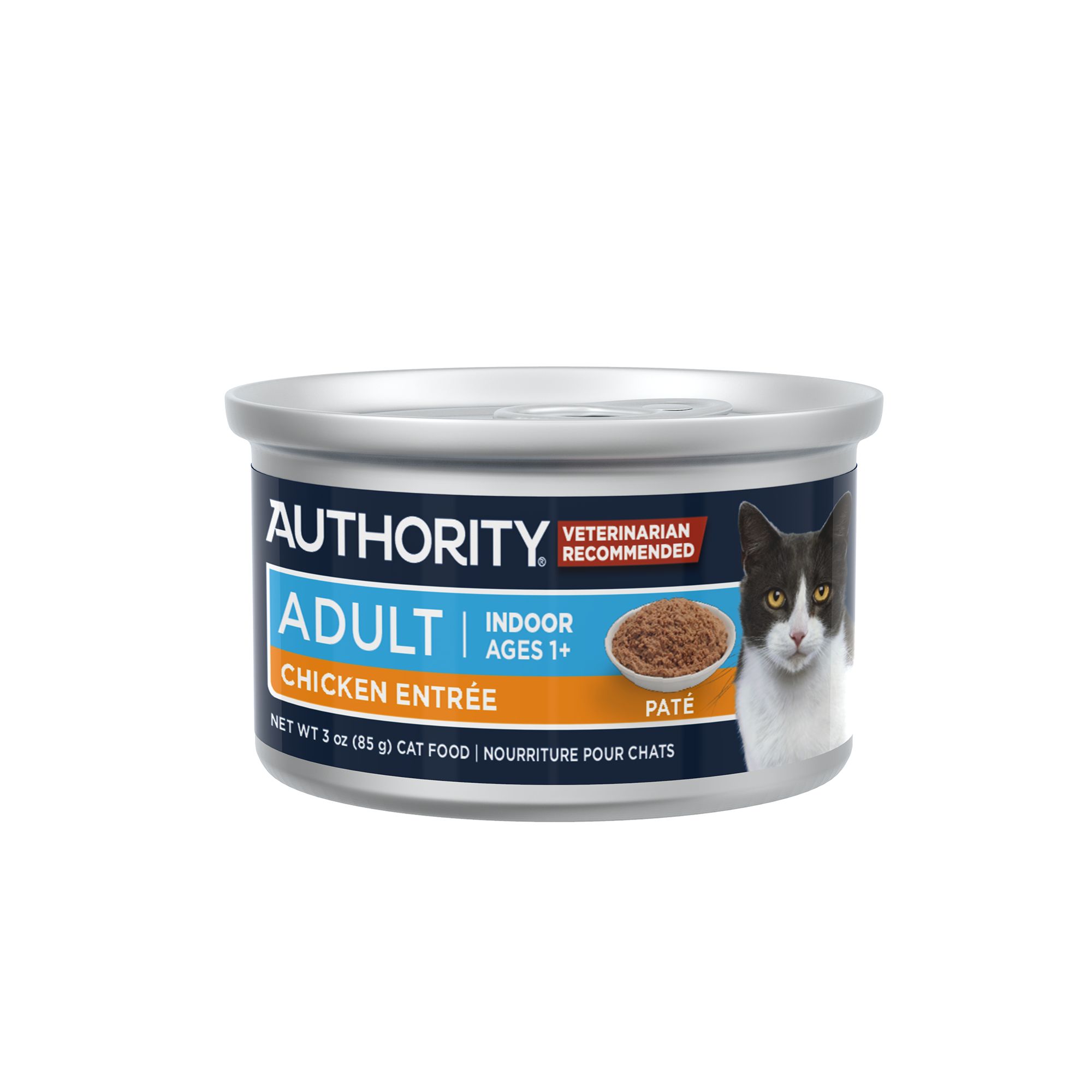 Authority® Everyday Health Indoor Cat Wet Food 3 Oz, Pate, WithGrain