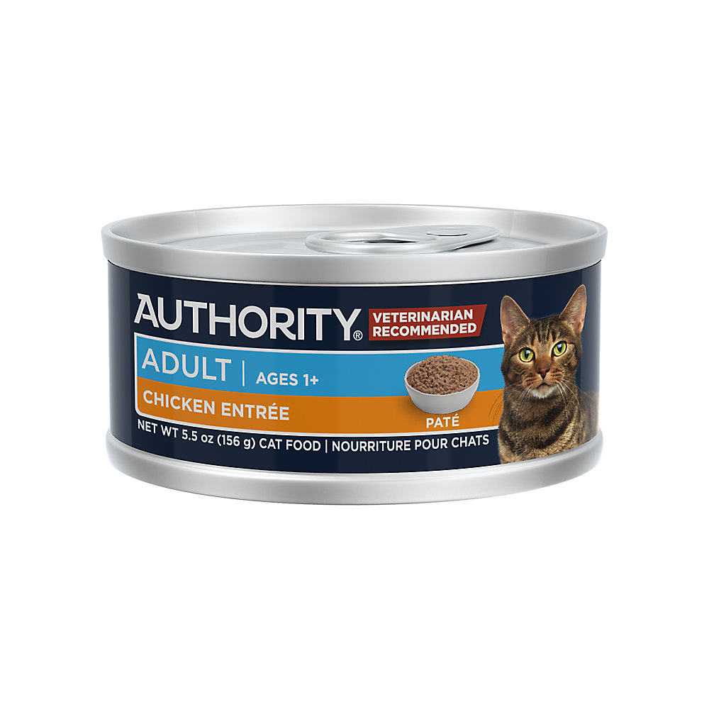 Authority Chicken Entrée Adult Cat Food