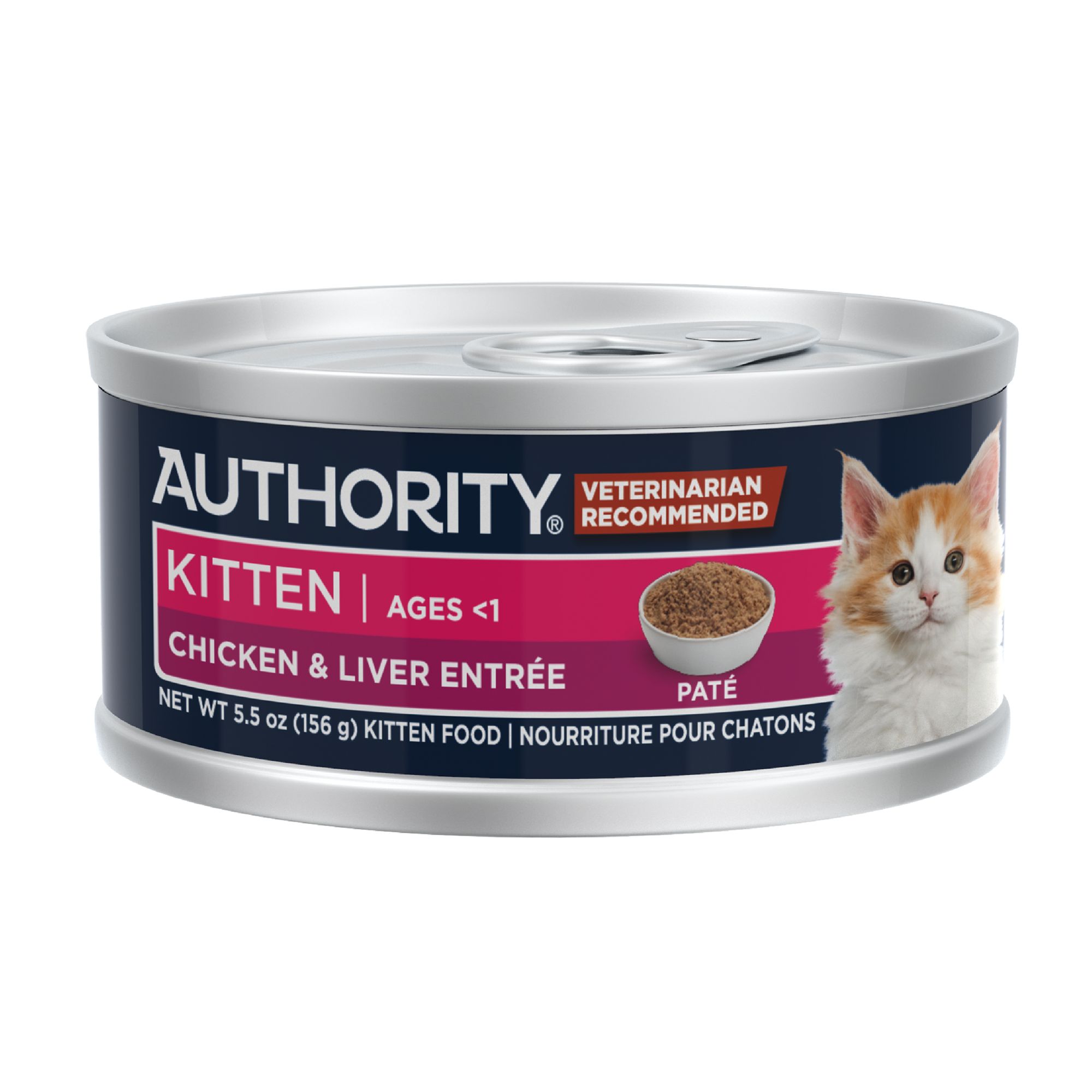 Authority Everyday Health Kitten Cat Wet Food 5.5 Oz Pate