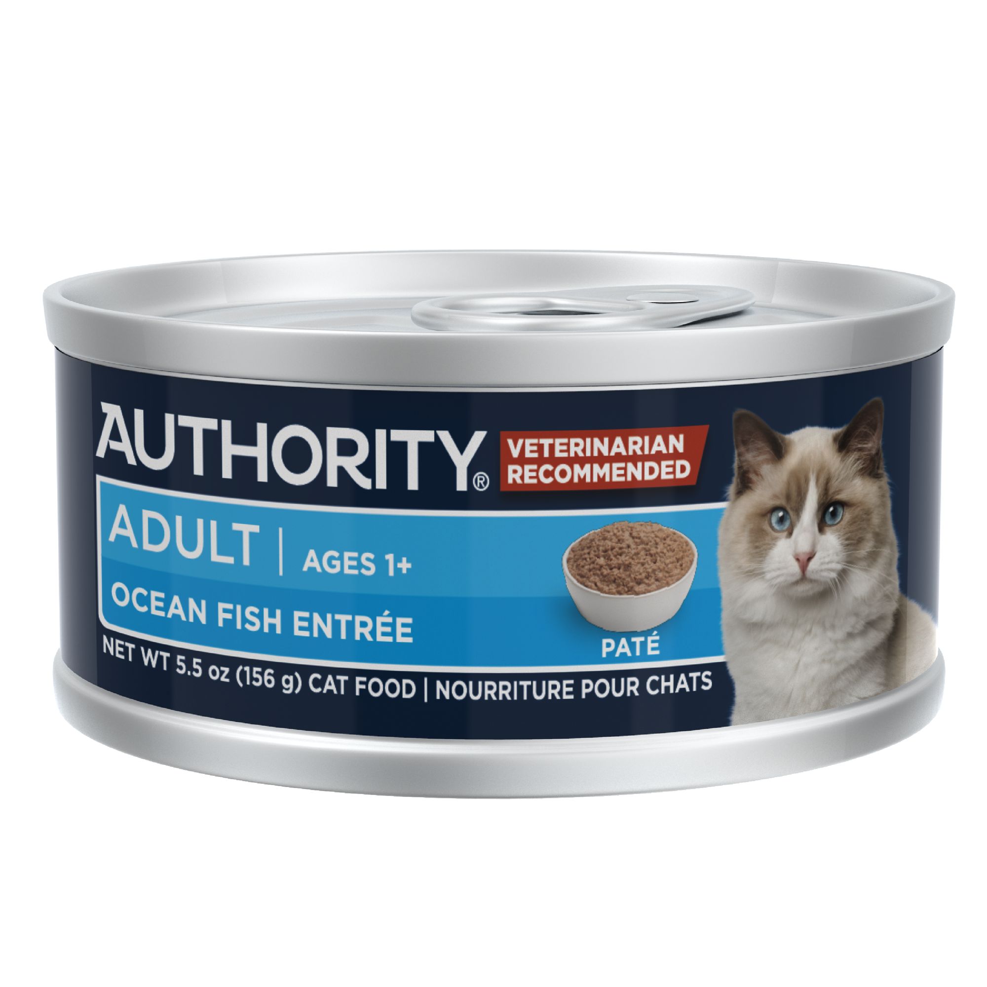 Authority Everyday Health Adult Cat Wet Food 5.5 Oz Pate With Grain