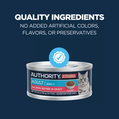 Product Authority® Everyday Health Adult Cat Wet Food - 5.5 Oz, Flaked in Gravy