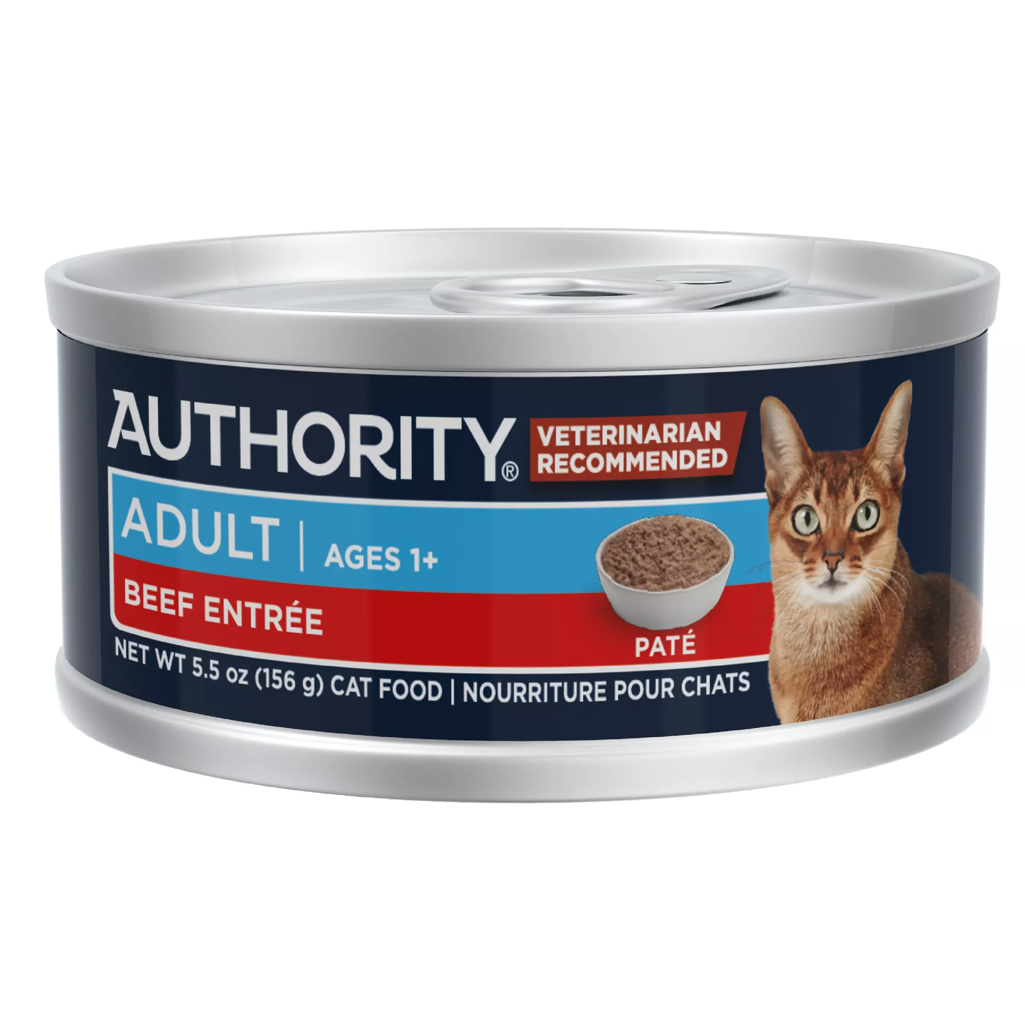 Authority® Everyday Health Adult Cat Wet Food - 5.5 Oz, Pate, With-Grain